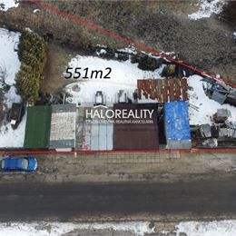 Predaj, pozemok 551 m² Tisovec, a prevádzka Bufet, Hviezdoslavova - EXKLUZÍVNE HALO REALITY