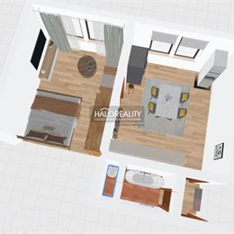 Prenájom, jednoizbový byt Senica - EXKLUZÍVNE HALO REALITY