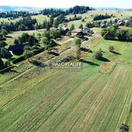 Predaj, pozemok pre rodinný dom 350 m² Oravské Veselé, vhodný na výstavbu zrubového rodinného domu - ZNÍŽENÁ