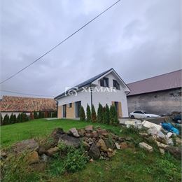 Novostavba rodinného domu v obci Kráľová, okres Zvolen.