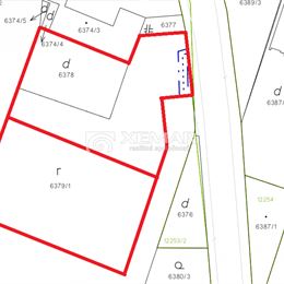 Na predaj stavebný pozemok v Detve, časť Piešť I