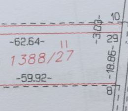 Stavebný pozemok - Vrútky (Ul. Štúrova)