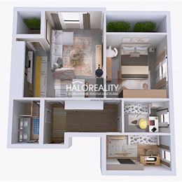 Predaj, štvorizbový byt Bratislava Ružinov, Martinčekova