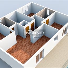 Predaj, štvorizbový byt Rovinka