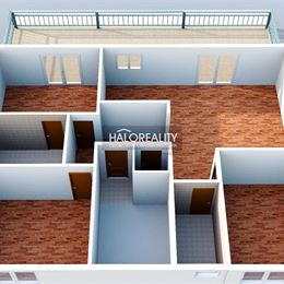 Predaj, štvorizbový byt Rovinka