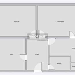 Predaj, trojizbový byt Žilina, Staré mesto