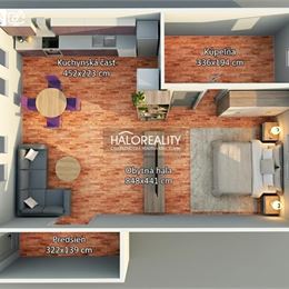 Predaj, jednoizbový byt Hamuliakovo