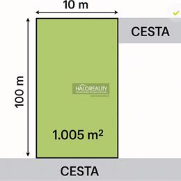 Predaj, pozemok pre rodinný dom 1005 m² Kalinkovo