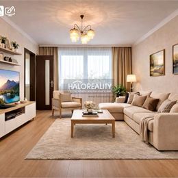 Predaj, trojizbový byt Levice, Rybníky III, po čiastočnej rekonštrukcii, s balkónom