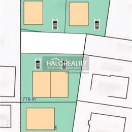 Predaj, pozemok pre rodinný dom 528 m² Senec - EXKLUZÍVNE HALO REALITY