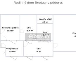 Predaj, rodinný dom Brodzany