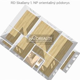 Predaj, rodinný dom Skačany - EXKLUZÍVNE HALO REALITY