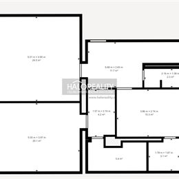 Predaj, dvojizbový byt Lučenec - EXKLUZÍVNE HALO REALITY