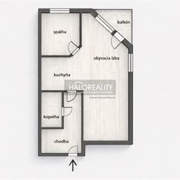 REZERVOVANÉ - Predaj, dvojizbový byt Dunajská Streda, Nová Ves