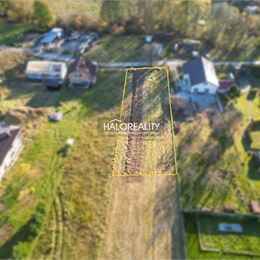 Predaj, pozemok pre rodinný dom 1061 m² Veľká Čierna - EXKLUZÍVNE HALO REALITY
