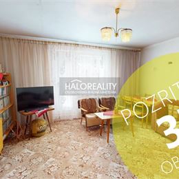 REZERVOVANÉ - Predaj, trojizbový byt Malužiná - EXKLUZÍVNE HALO REALITY