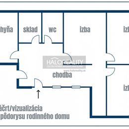 Predaj, rodinný dom Jablonica - EXKLUZÍVNE HALO REALITY