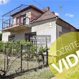 Predaj, rodinný dom Dvory nad Žitavou, štvorizbový, pôvodný stav - EXKLUZÍVNE HALO REALITY + VIDEOOBHLIADKA