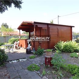 Predaj, záhradná chata s krásnym a priestranným pozemkom Nové Zámky - EXKLUZÍVNE HALO REALITY