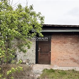 Predaj, záhradný pozemok 404 m² Komárno, Čerhát, s chatkou pri komárňanskom kanáli - EXKLUZÍVNE HALO REALITY