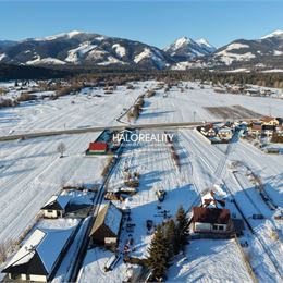 Predaj, pozemok pre rodinný dom 1073 m² Pribylina - EXKLUZÍVNE HALO REALITY