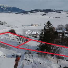 Predaj, pozemok pre rodinný dom 1366 m² Liptovské Beharovce - EXKLUZÍVNE HALO REALITY