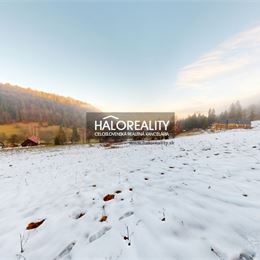 Predaj, pozemok pre rodinný dom 1000 m² Hronec - EXKLUZÍVNE HALO REALITY