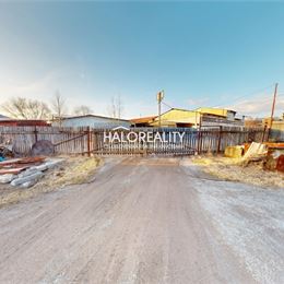 Predaj, priemyselný pozemok 2508 m² Podtureň, + 2 haly - EXKLUZÍVNE HALO REALITY
