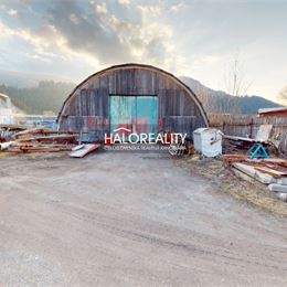 Predaj, priemyselný pozemok 2508 m² Podtureň, + 2 haly - EXKLUZÍVNE HALO REALITY