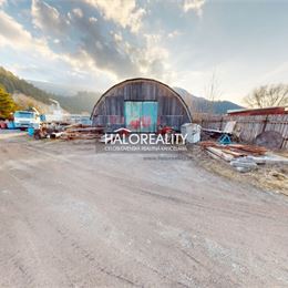 Predaj, priemyselný pozemok 2508 m² Podtureň, + 2 haly - EXKLUZÍVNE HALO REALITY