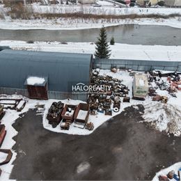 Predaj, priemyselný pozemok 2508 m² Podtureň, + 2 haly - EXKLUZÍVNE HALO REALITY